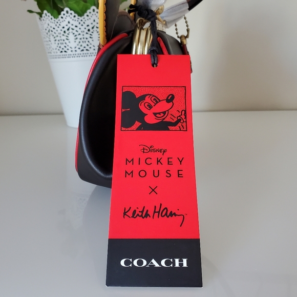 Coach Disney Mickey Mouse X Kisslock Bag - Picture 7 of 16